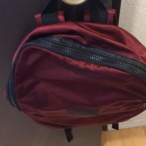 Marc Jacobs burgundy back pack